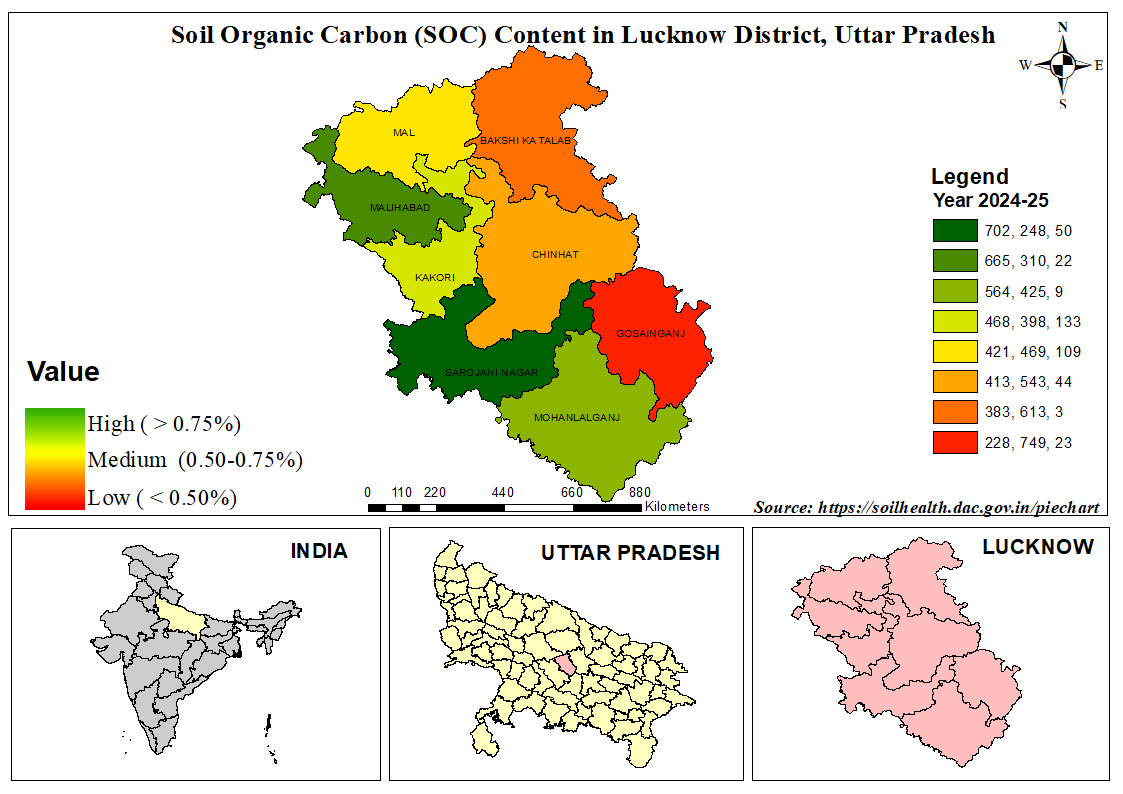 Lucknow Map